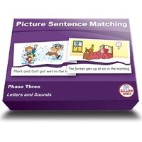 Smart Kids - Picture Sentence Matching Phase 3 Set 1