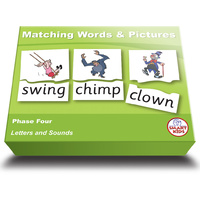 Letters and Sounds - Matching Words & Pictures Phase 4