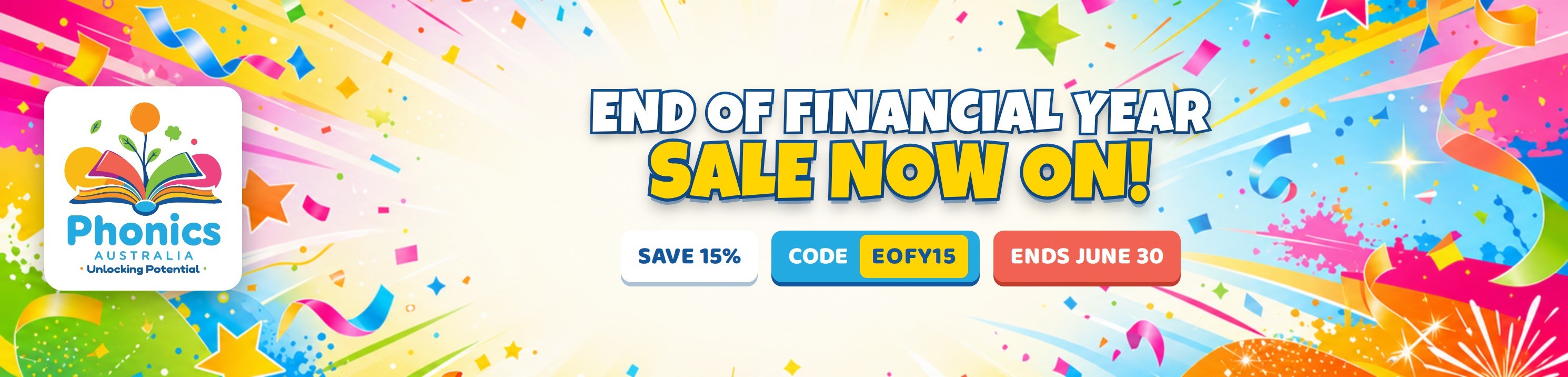 EOFY Sale - 15%