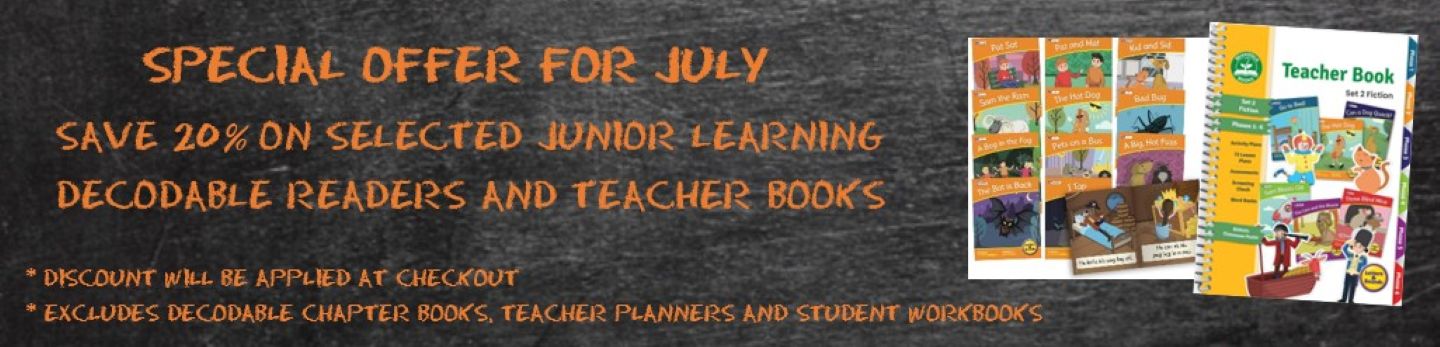 JL 20% off selected products for July