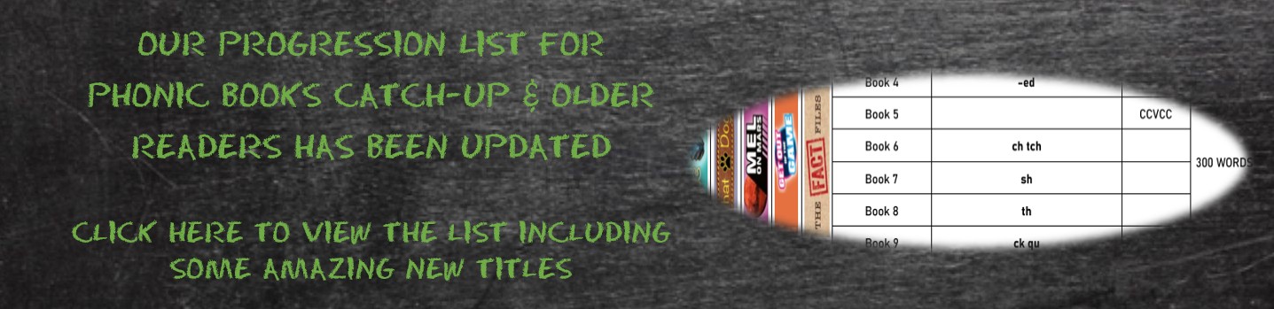 Older readers progression list - Jan 2026