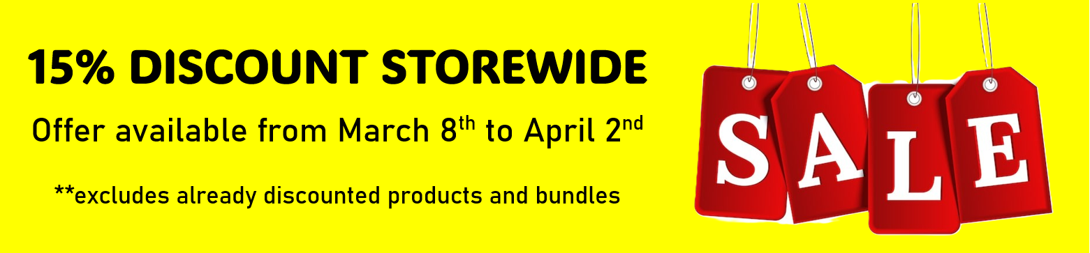 15% Discount Storewide