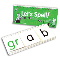 Smart Kids - Let's Spell Flipbook Start with a Blend - Green