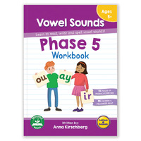 Junior Learning Phase 5 Vowel Sounds Workbook