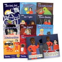 Junior Learning - The Beanies Phase 3 Set 2 Fiction