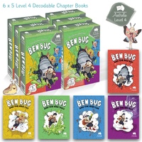 Ben Bug Decodable Chapter Books Guided Reading Set
