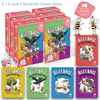 Buzz & Bree Decodable Chapter Books Guided Reading Set