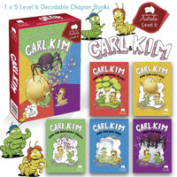 Carl & Kim Decodable Chapter Books