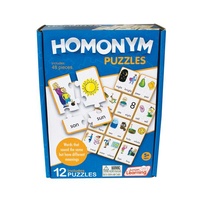 Junior Learning Homonym Puzzle
