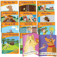 Junior Learning - Decodable Readers Phase 2 Set 1