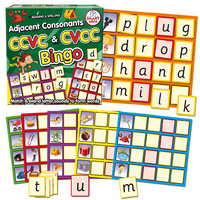 Smart Kids - CCVC and CVCC Bingo Game