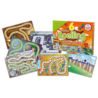 Smart Kids - 6 Spelling Board Games Level 2