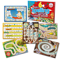 Smart Kids - 6 Spelling & Language Board Games Level 3