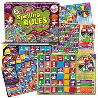 Smart Kids - 6 Super Spelling Rules Board Games