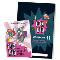 Little Learners Fox Kid - Book 11 Fox Kid and Miss Vixen Complete Set