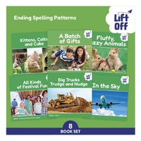 Lift Off Readers - Ending Spelling Patterns