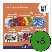 Lift Off Readers - Low Frequency Spellings Classroom Bundle