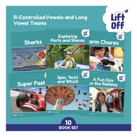 Lift Off Readers - R-Controlled Vowels and Long Vowel Teams
