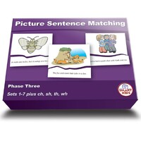 Smart Kids - Picture Sentence Matching Phase 3 Set 2
