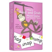 Milo's Read and Grab Word Game - Pink