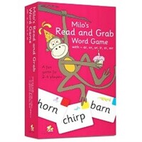 Milo's Read and Grab Word Game - Red