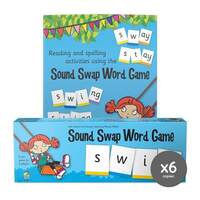 Sound Swap Word Game and Word Chains Book
