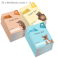 Phonics Workbooks - Levels 1-3 Classroom Pack