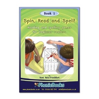 Spin, Read and Spell Spinner Game 1