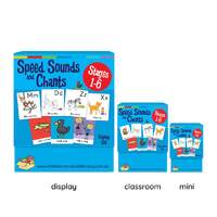 Little Learners - Speed Sounds and Chants Cards Stages 1-6 Pack