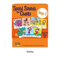 Little Learners - Speed Sounds and Chants Cards Stage 7 Display Set