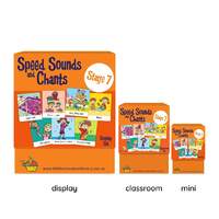 Little Learners - Speed Sounds and Chants Cards Stage 7 Pack