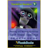 Dandelion Readers Split Vowel Spellings Workbook