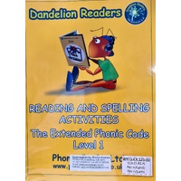 Dandelion Readers Level 1 Reading Spelling Activities Workbook - Run Out
