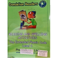 Dandelion Readers Level 2 Reading Spelling Activities Workbook - RUN OUT STOCK