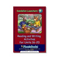 Dandelion Launchers, Reading and Writing Activities Units 16-20