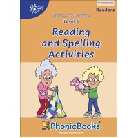 Reading and Spelling Activities - Extended Phonic Code Level 5